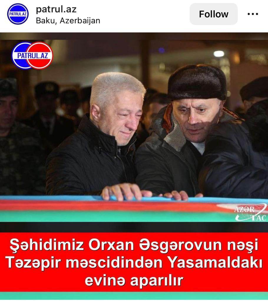 Şəhid baş leytenant Orxan Əsgərov