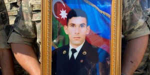 Şəhid Məftun Əhmədzadə doğma Tərtər rayonu Evoğlu kəndində dəfn olundu